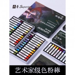 Boite de 24 Pastel Sec - Superior