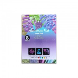 Bloc de 5 Feuilles Aluminium - Keep Smiling