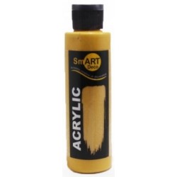 Acrylique Scolaire SmART Déco - 130 ml - Ocre Jaune