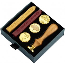 Coffret de 4 Tampons en Cire Vintage - Sealing Wax
