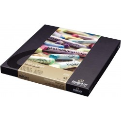 Coffret de 45 Pastels Extra Fine Professional Pastel Doux Sélection Générale des Couleurs - Rembrandt