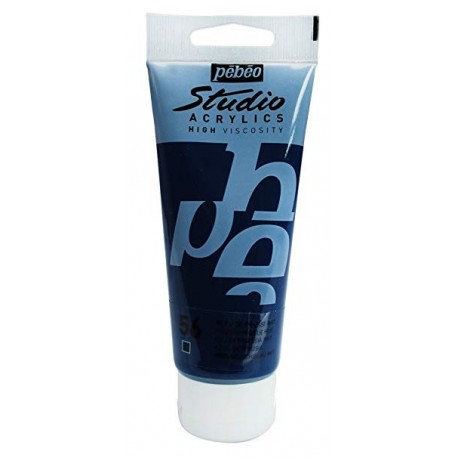 Studio Acrylique Pébéo - 100ml - bleu de prusse