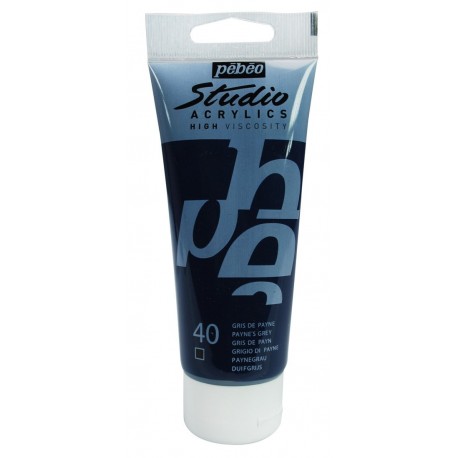 Studio Acrylique Pébéo - 100ml - gris payne
