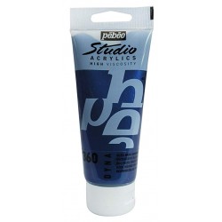 Studio Acrylique Pébéo - 100ml - bleu noir iridescent