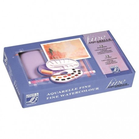 LEFRANC-BOURGEOIS 14 Aquarelles Fines