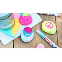 Marqueur Acrylique Fin 1-2 mm 5300 Jaune Fluo 065 - Edding