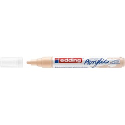 Marqueur Acrylique Moyen 2-3 mm Beige 255 - Edding