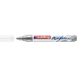 Marqueur Acrylique Moyen 2-3 mm Argent 923 - Edding