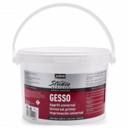 Pot de Gesso Acrylique Blanc 4L - Pébéo