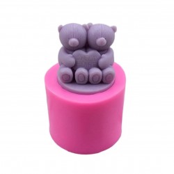 Moule en Silicone en forme de bébé ours 2981