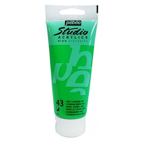 Studio Acrylics - 100ml - vert cadmium