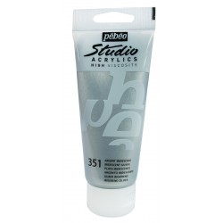 Studio Acrylics - 100ml - argent iridescent