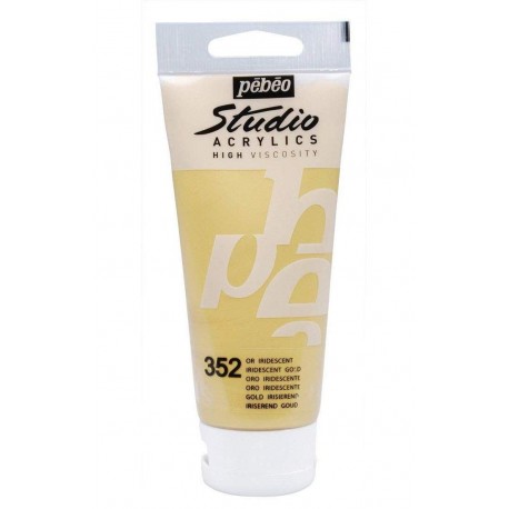 Studio Acrylics - 100ml - or iridescent
