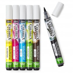 Set de 6 Marqueurs Essentiels Colorex - Pébéo