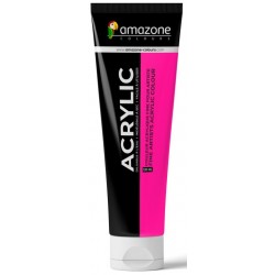 Acrylique 180ml Rose Fluorescent - Amazone