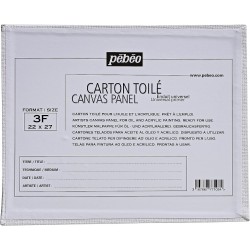 Carton Toilé 3F 27x22 cm - Pébéo