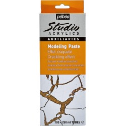 Le Modeling Paste Effet Craquelé - Pébéo