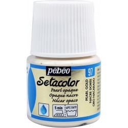 Setacolor Opaque Nacré Dorée 45 ML - Pébéo