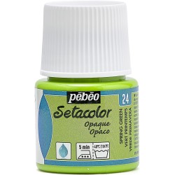 Setacolor Opaque Vert Printemps 45 ML - Pébéo