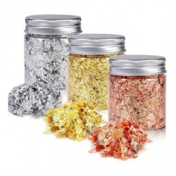 Flocons de Copeaux de feuille d'Argent 5 gr - Keep Smiling