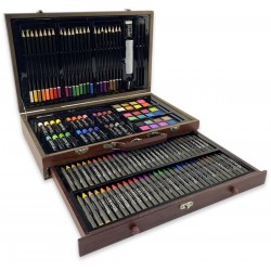 Valise en Bois professionnel de dessin - Foska
