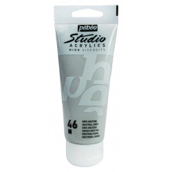 Studio Acrylics Pébéo - 100ml - gris neutre