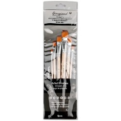 Set de 6 Pinceaux Plat - Giorgione