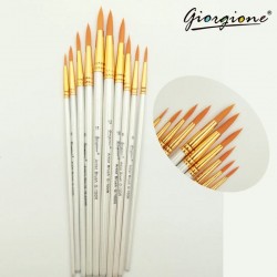 Set de 10 Pinceaux Rond - Giorgione