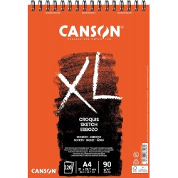 Album de Croquis XL 90 g/m² - A4 29.7 x 21 cm - 120 F - Canson