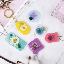 Moules Silicone Pendentifs & Porte-Clés Pour Résine Époxy