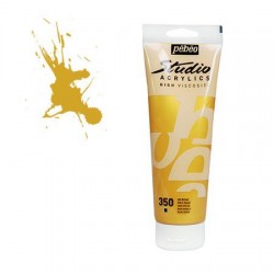 Studio Acrylics Pébéo - 100ml - or riche iridescent