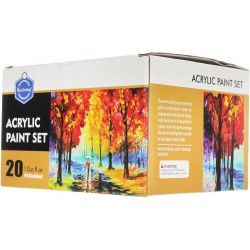Coffret de 20 Acryliques de 60 ml - Keep Smiling
