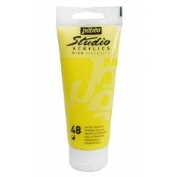 Studio Acrylics Pébéo - 100ml - jaune primaire