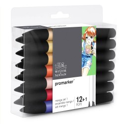 Set de 12+1 Promarker Manga Set 1 - Winsor & Newton