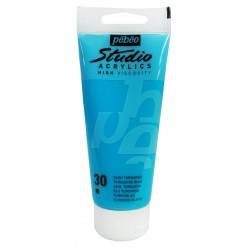 Studio Acrylics Pébéo - 100ml - bleu turquoise