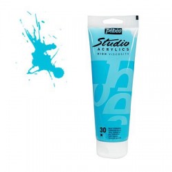 Studio Acrylics Pébéo - 100ml - bleu turquoise