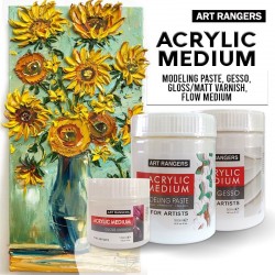 Médium Acrylique Modeling Paste 500 ml - Art Rangers