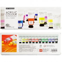 Coffret de 12 Acrylique 22 ml - Art Ranger
