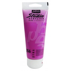 Studio Acrylics Pébéo - 100ml - violet bleu iridescent