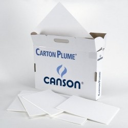 Carton mousse 5 mm blanc 70x50cm - Canson