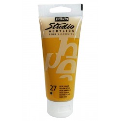 Studio Acrylics Pébéo - 100ml - ocre jaune