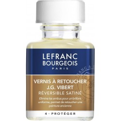 Additif Vernis Satiné à Retoucher Vibert 75ml - Lefranc & Bourgeois