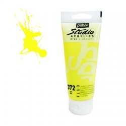 Studio Acrylics Pébéo - 100ml - jaune fluo