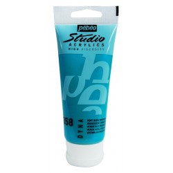 Studio Acrylics Pébéo - 100ml - vert bleu iridescent