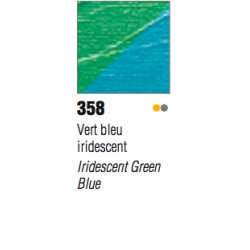Studio Acrylics Pébéo - 100ml - vert bleu iridescent