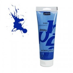 Studio Acrylics Pébéo - 100ml - bleu phtalocyanine