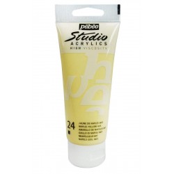 Studio Acrylics Pébéo - 100ml - jaune de Naples