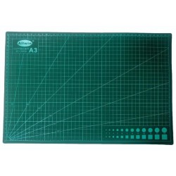 Tapis de Coupe PVC A3 Vert 45x30cm - Allwin