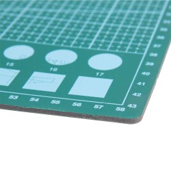 Tapis de Coupe PVC A2 Vert 60x45cm