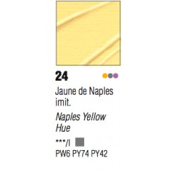 Studio Acrylics Pébéo - 100ml - jaune de Naples